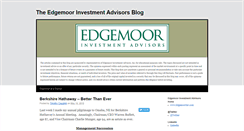 Desktop Screenshot of edgemoorblog.com