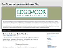 Tablet Screenshot of edgemoorblog.com